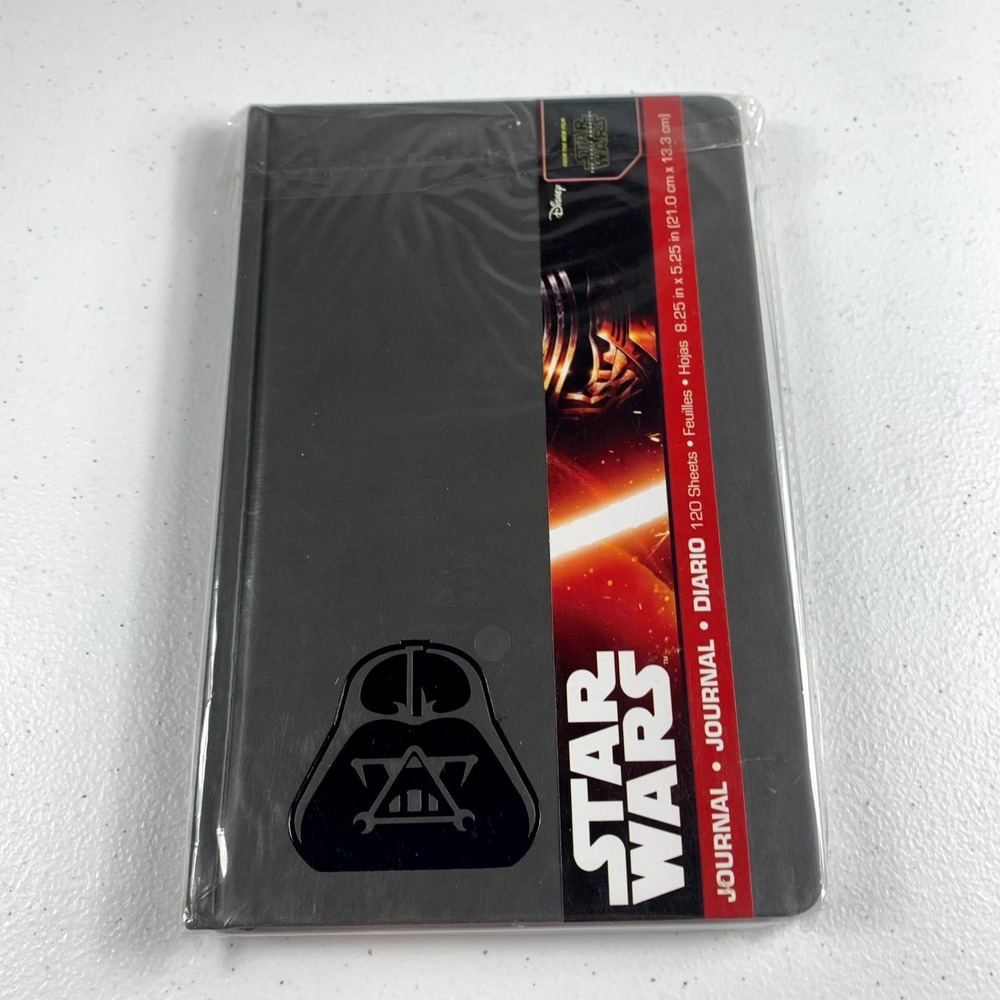 Disney Star Wars Darth Vader Journal Notebook‎ 120 Sheets 8.25x5.25" Hardcover